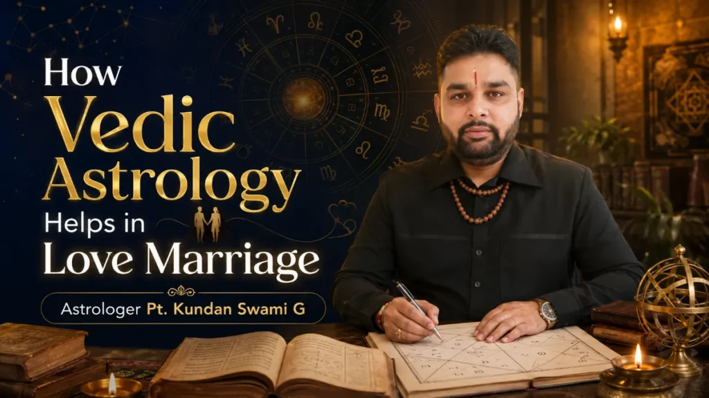 How Vedic Astrology Helps in Love Marriage – Astrologer Pt. Kundan Swami G