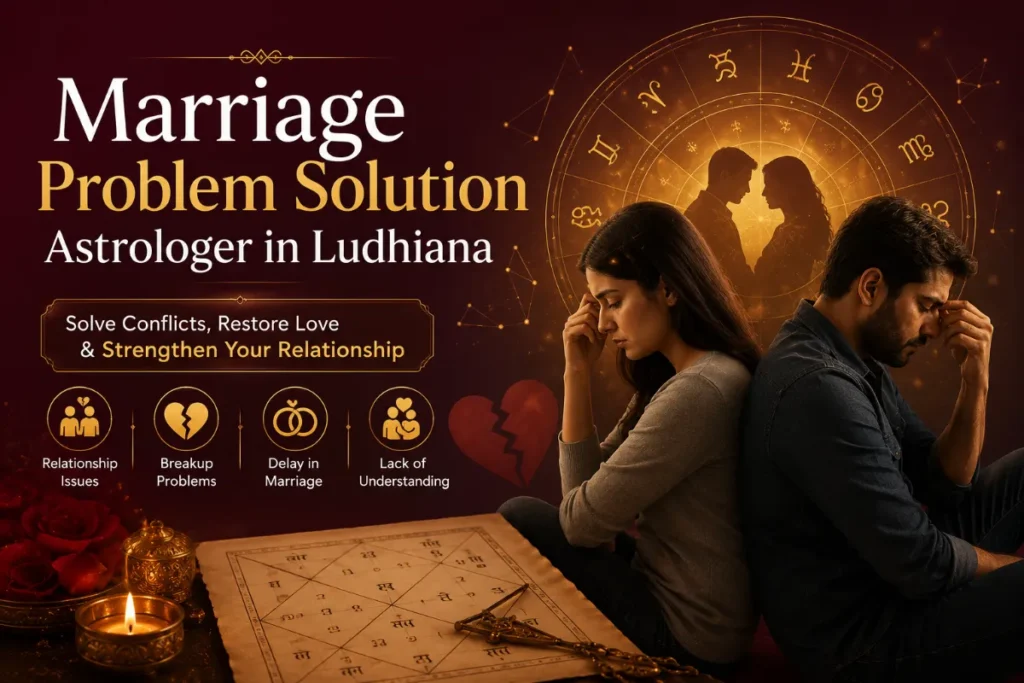 Marriage Problem Solution Astrologer in Ludhiana – Astrologer Pt. Kundan Swami G